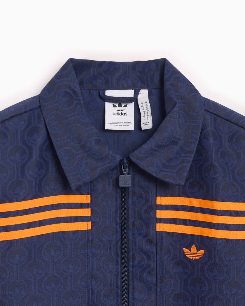 Blue adidas jacket discount