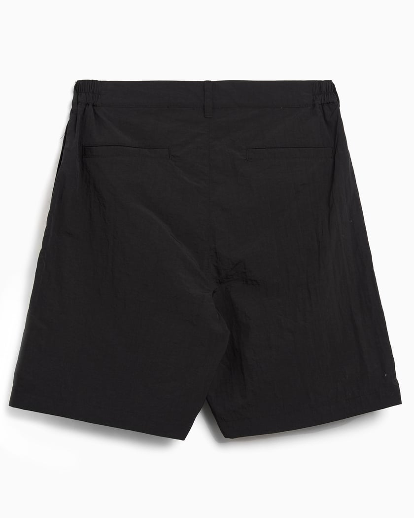 Metalwood Color Block Men's Nylon Shorts Black MWS24-07-01