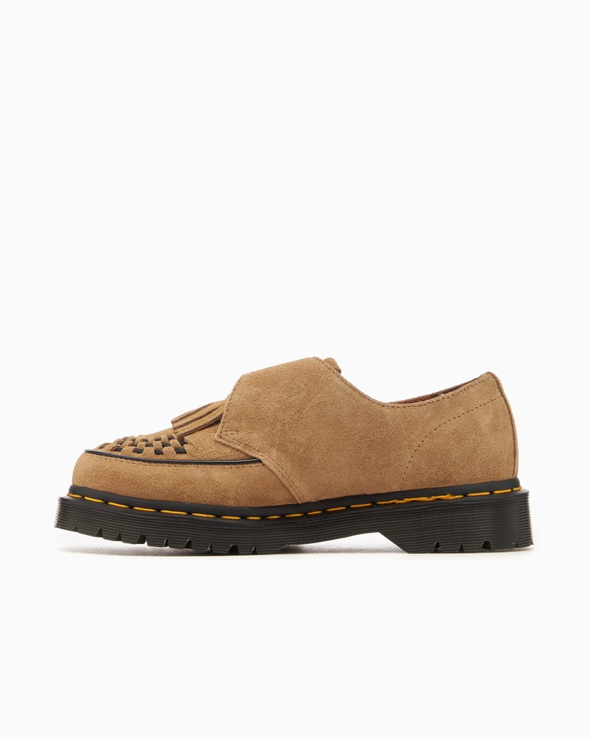 Dr. Martens Ramsey Suede Kiltie Buckle Creepers Beige 31501439 |  FOOTDISTRICT