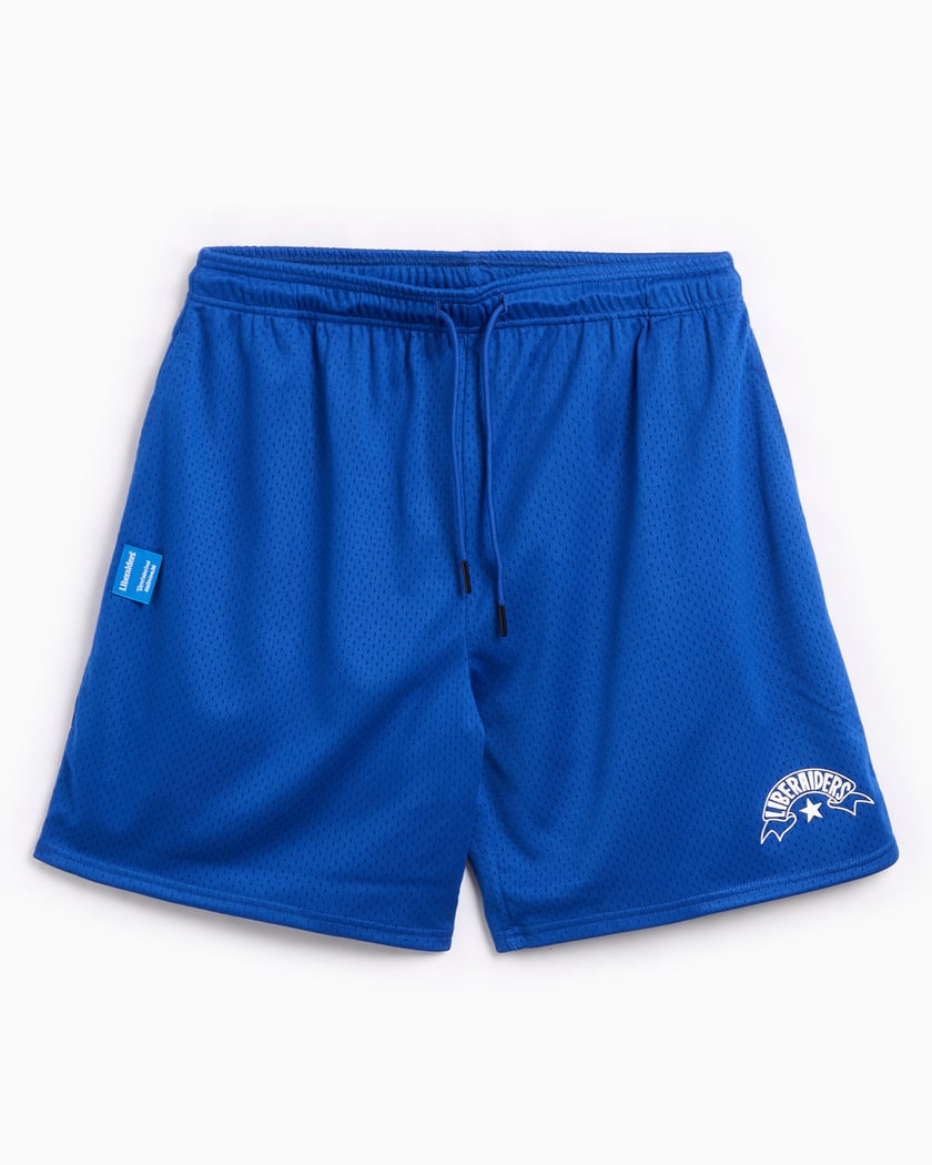 Liberaiders Men s Double Mesh Shorts Bleu 708062401 BLUE FOOTDISTRICT