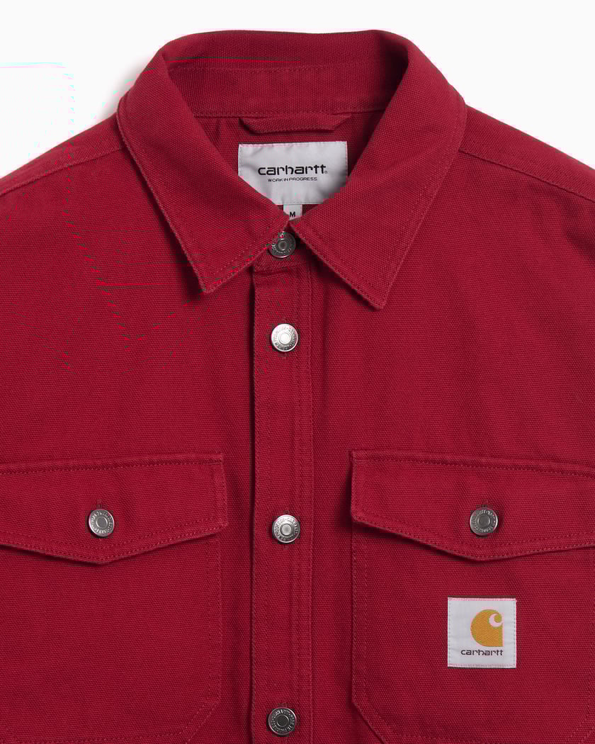 Carhartt WIP Selby Relaxed Overshirt Unisex Rood I035305-H8XX