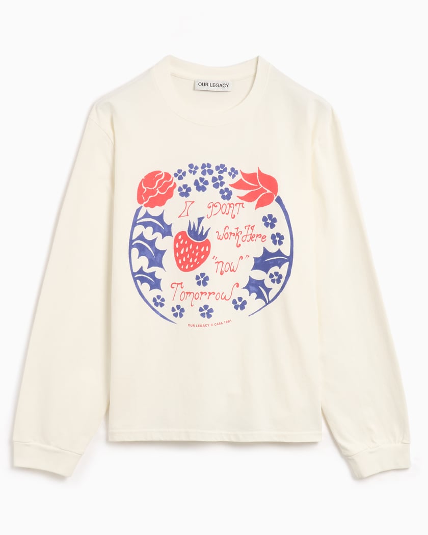 Our Legacy Tour Men's Long Sleeve T-Shirt White M4246TAM Our Legacy Tour Men's Long Sleeve T-Shirt White M4246TAM