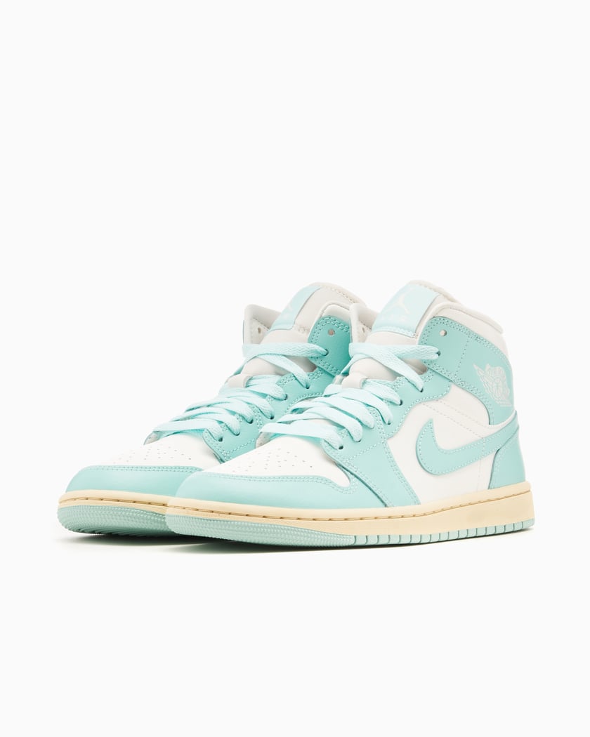 Air Jordan Women s 1 Mid Blue BQ6472 132 FOOTDISTRICT