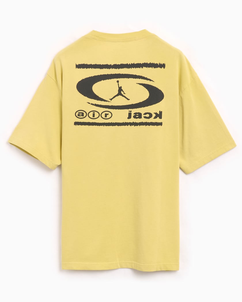 Jordan x Travis Scott Air Men's T-Shirt Yellow DZ5514-308