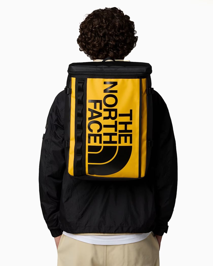 The north face yellow backpack hot sale
