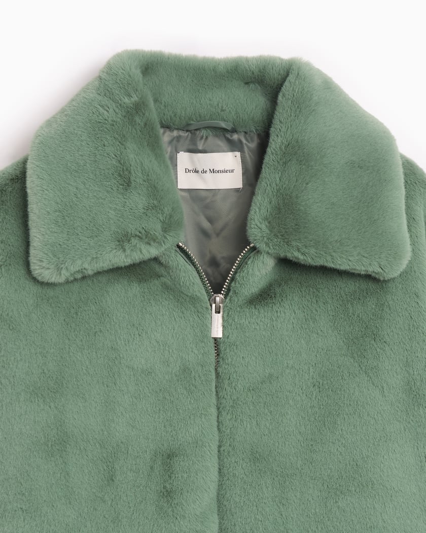 Drôle de Monsieur Men's Jacket Green JT186-PL139-WG
