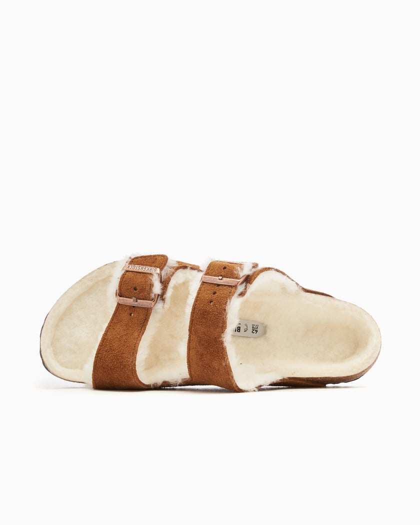 BIRKENSTOCK Arizona Shearling Suede Leather Regular