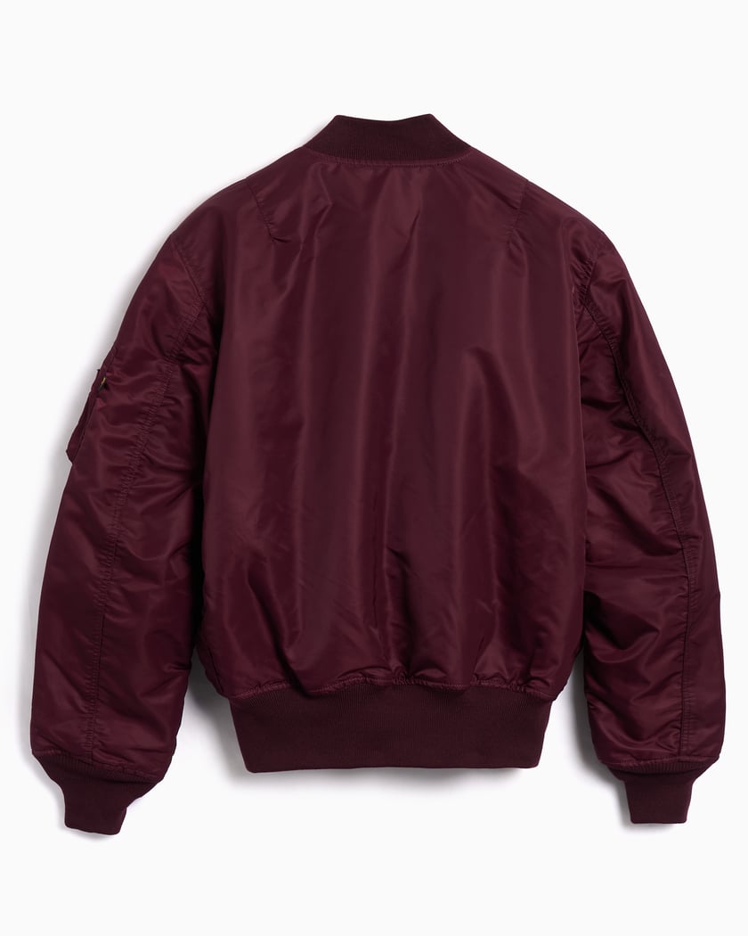 Alpha Industries MA-1ジャケット バーガンディ Alpha Industries MA-1 Heritage Men's Bomber Burgundy 100101-608