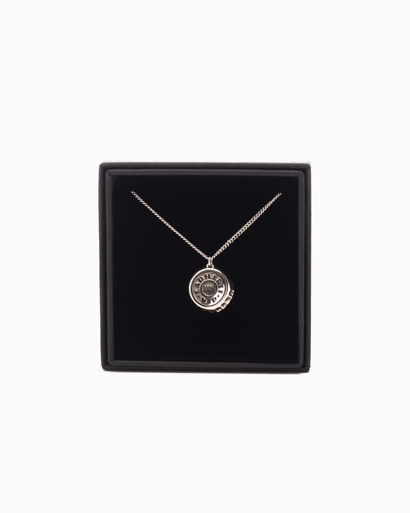 Carhartt WIP Bottle Cap Pendant Gray I033325-95XX | FOOTDISTRICT