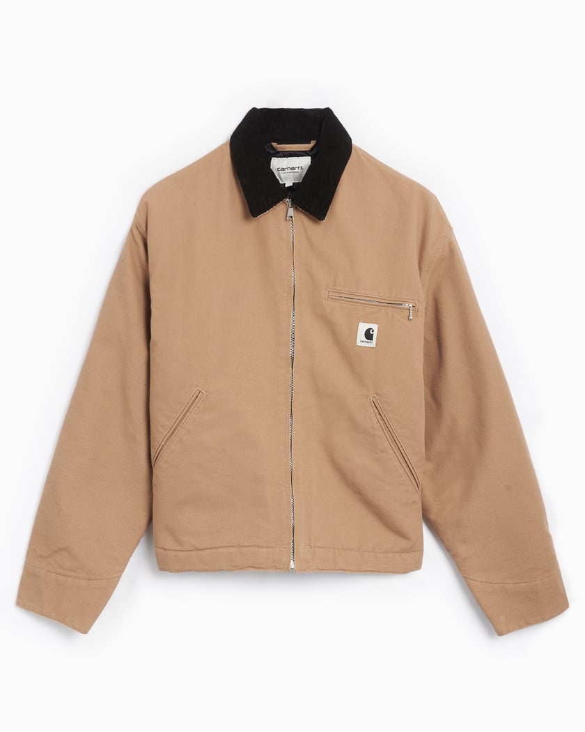 Carhartt WIP OG Detroit Women s Jacket Beige I032236 2I702 FOOTDISTRICT