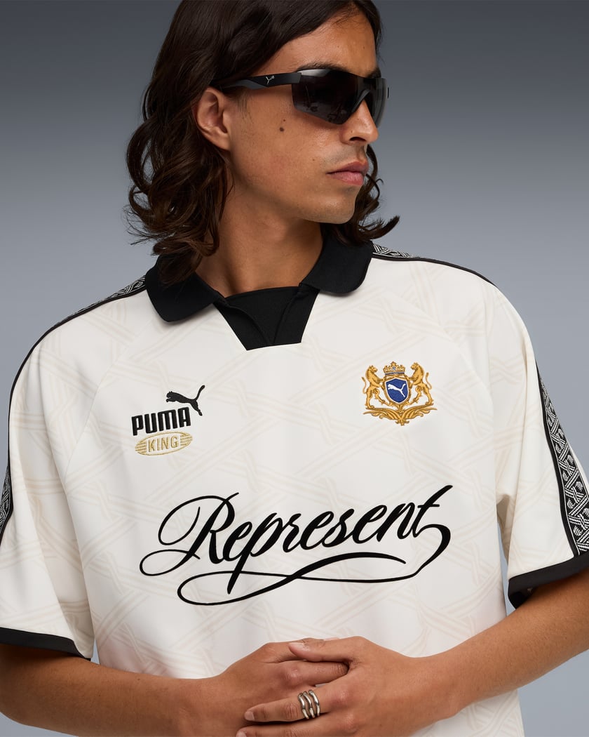 Puma x REPRESENT King Relaxed Unisex Jersey T-Shirt White 633784