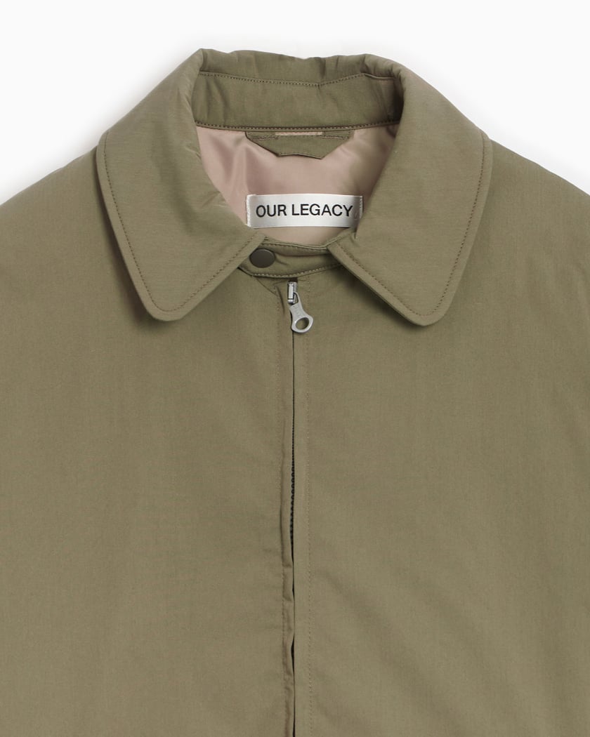 トップス Our legacy evening polo olive 46 Our Legacy Men's Evening Polo in Moss Green Fuzzy Alpaca Our