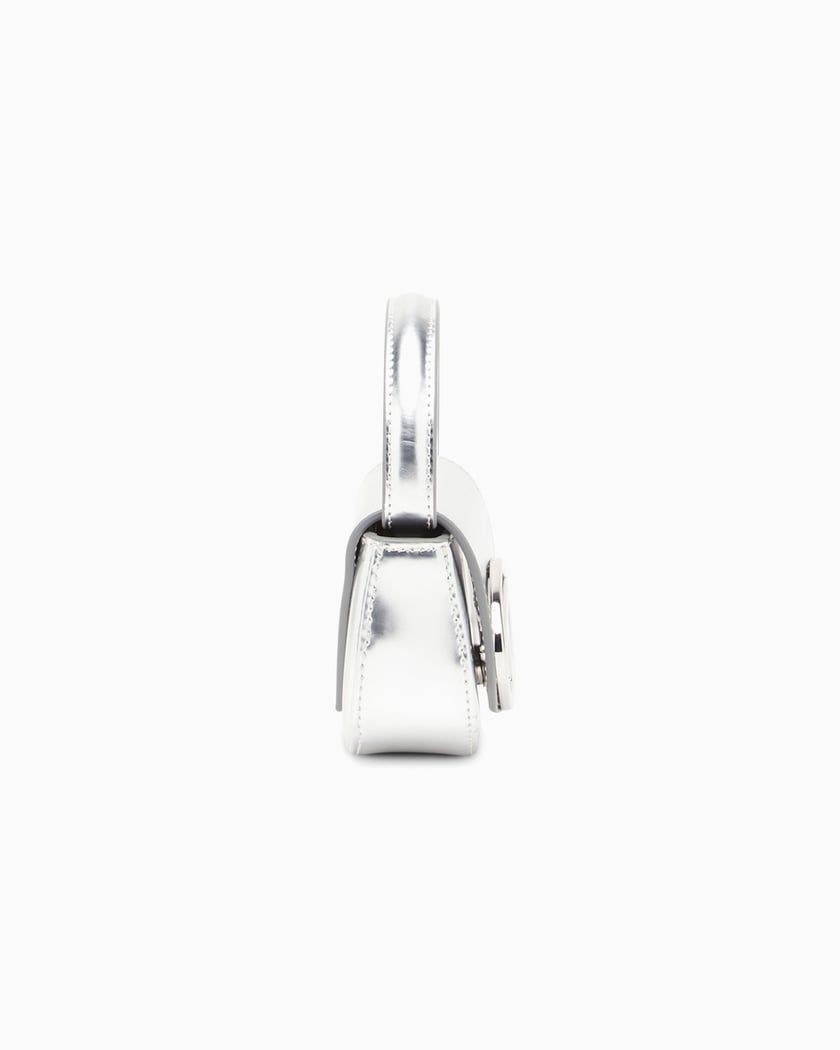 Diesel 1DR 1DR-XS-S Unisex Crossbody Bag Silver colored