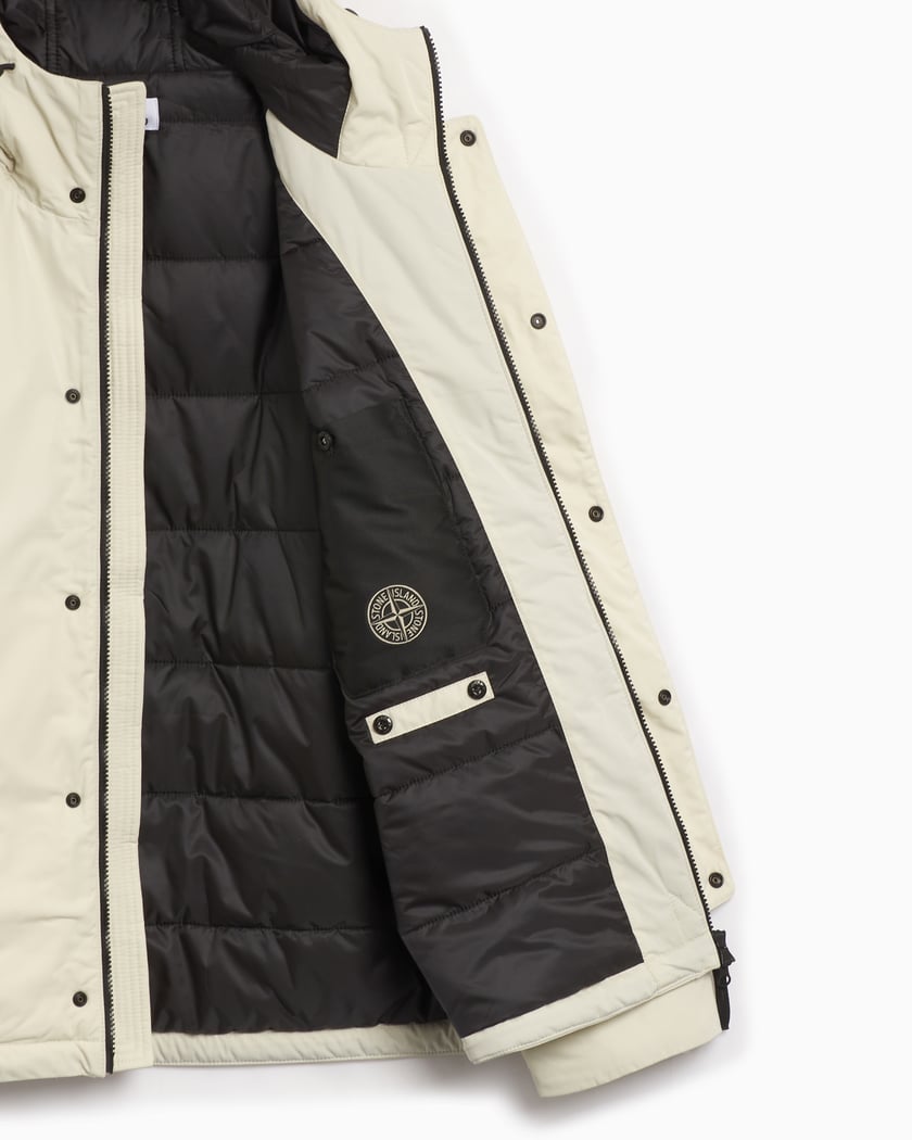 Stone Island Men's Jacket White 811543426-V0097 | FOOTDISTRICT