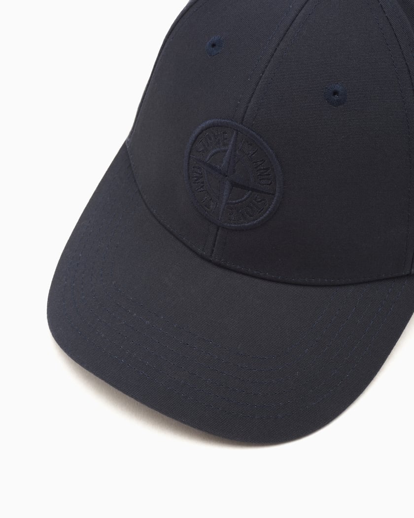 Stone Island Logo Unisex Cap Blue 811599661-A0020 | FOOTDISTRICT