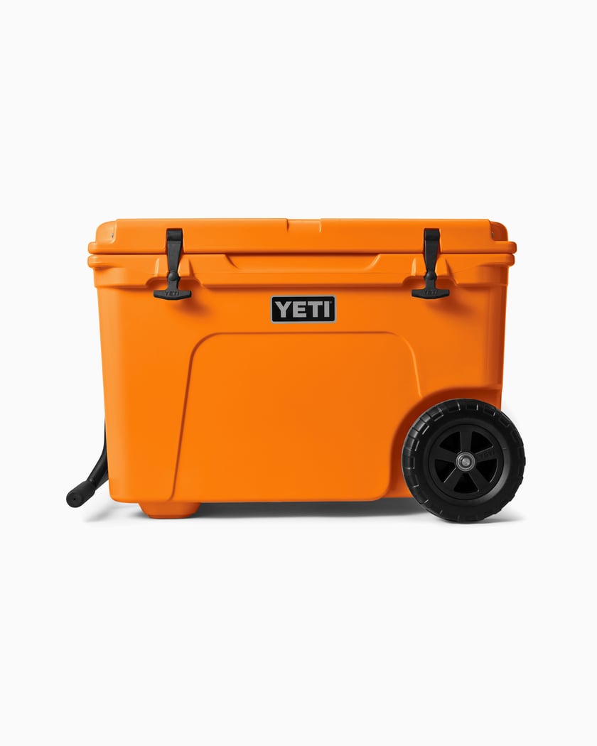 YETI Tundra Haul Wheeled Cooler Orange SKU-0106-S24O| FOOTDISTRICT
