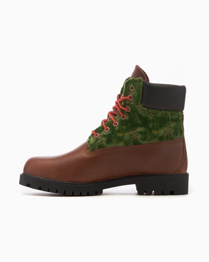 Zapatos timberland top verdes
