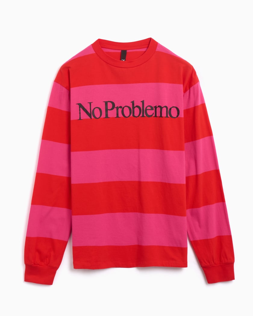 No Problemo Striped LS Tee Multi