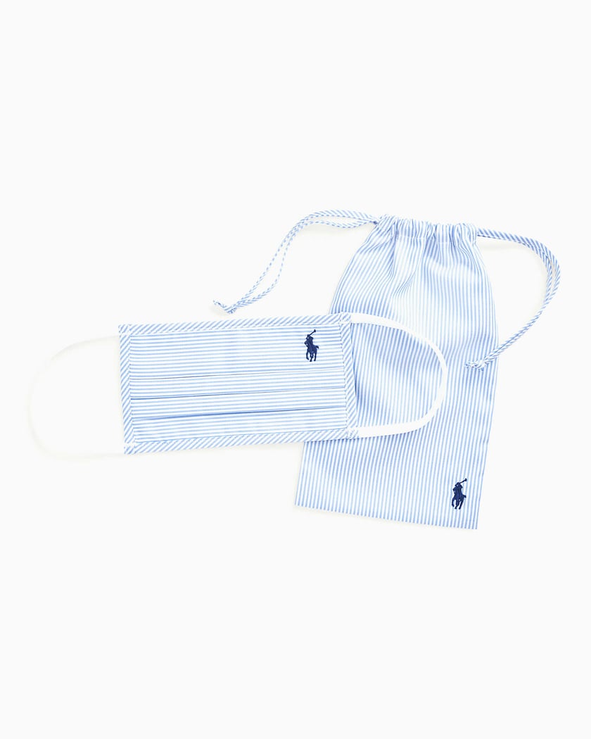 Polo Ralph Lauren Oxford Cloth Mask Blauw 710837367001 Shop