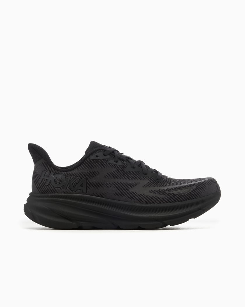 HOKA Clifton 9 Black 1127895 BBL FOOTDISTRICT