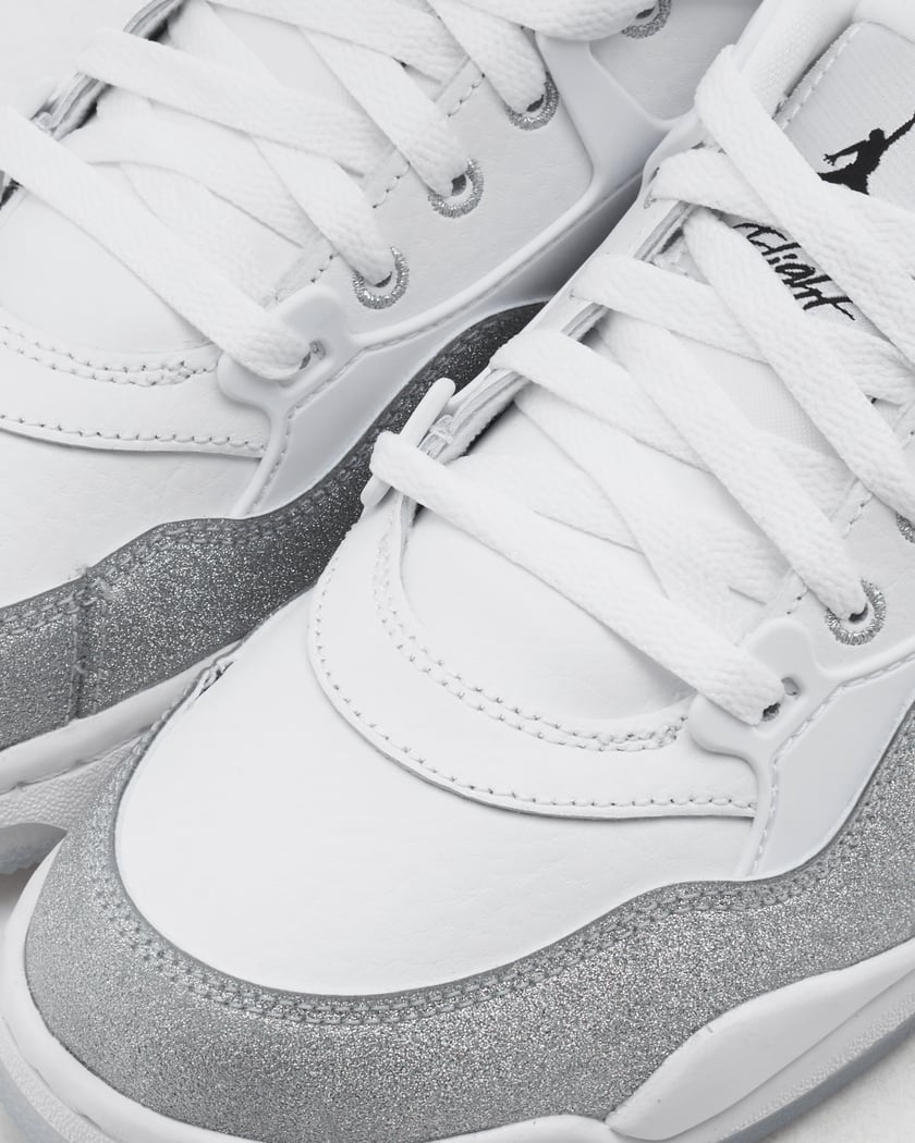 Jordan 1 white silver cheap