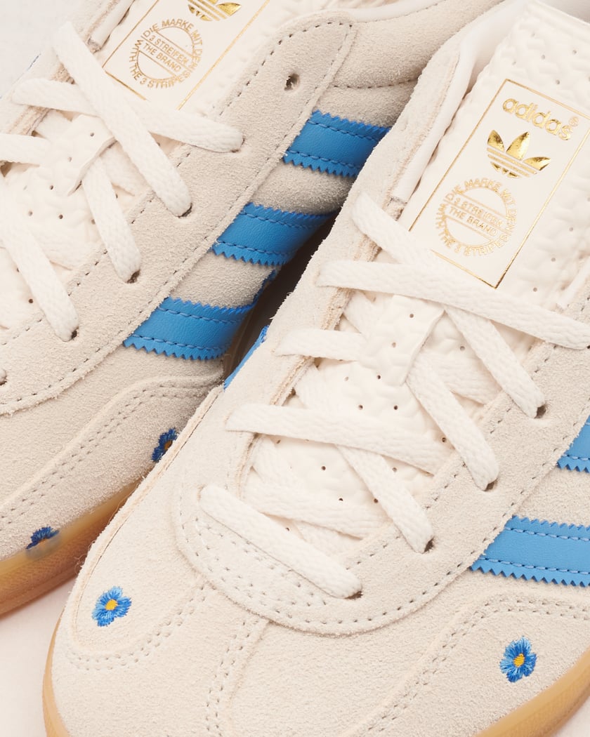 adidas Originals Women s Gazelle Indoor Floral Pack Beige IF4491 FOOTDISTRICT