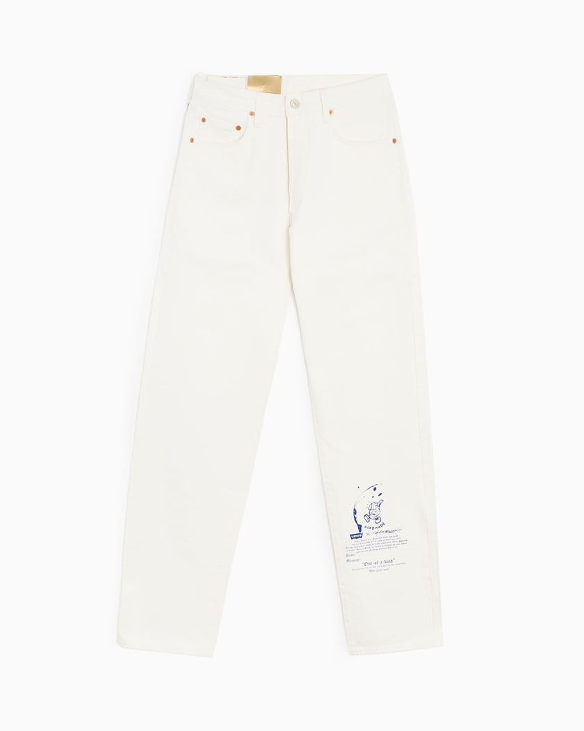 White levis 501 mens jeans best sale