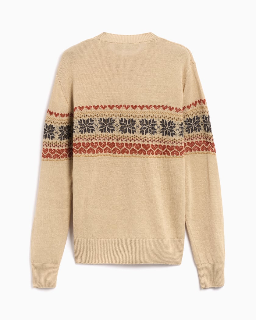 Our Legacy Snow Fairisle Hemp Men's Base Roundneck Sweater