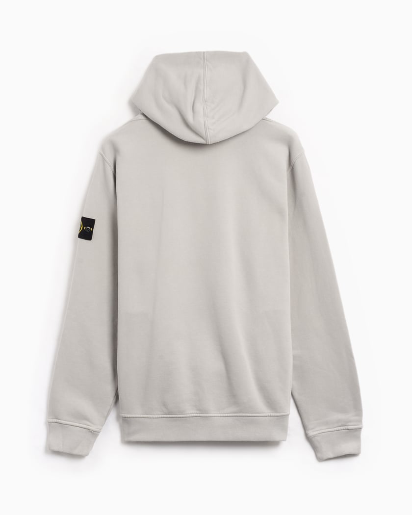 Stone Island Logo Men s Hoodie Gray 811560820 V0060 FOOTDISTRICT