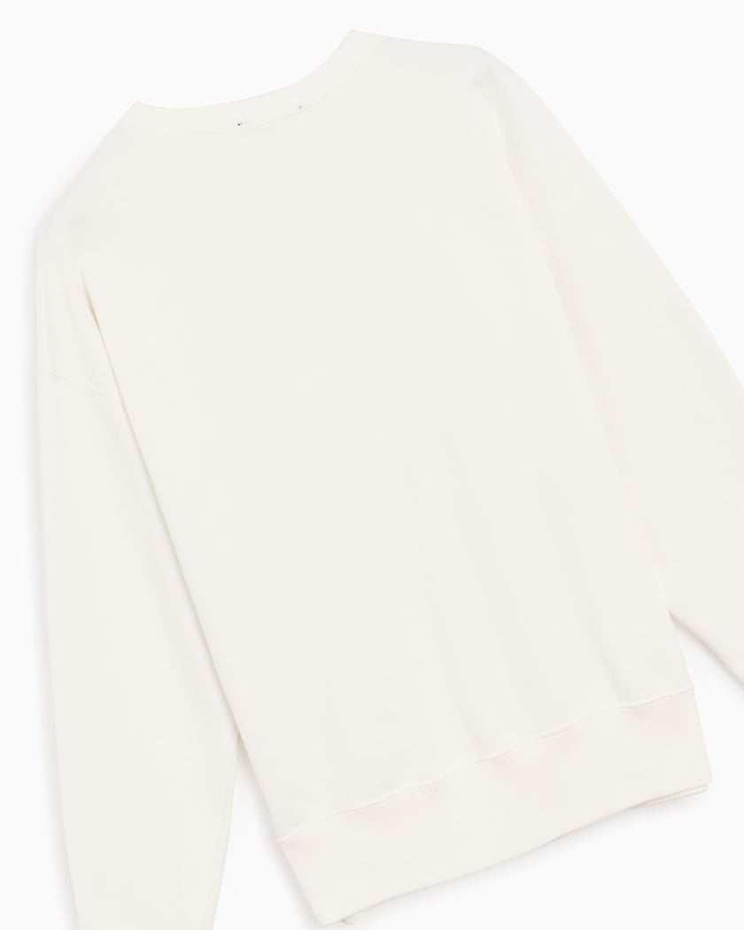 Polo ralph lauren women's white sweatshirt sales
