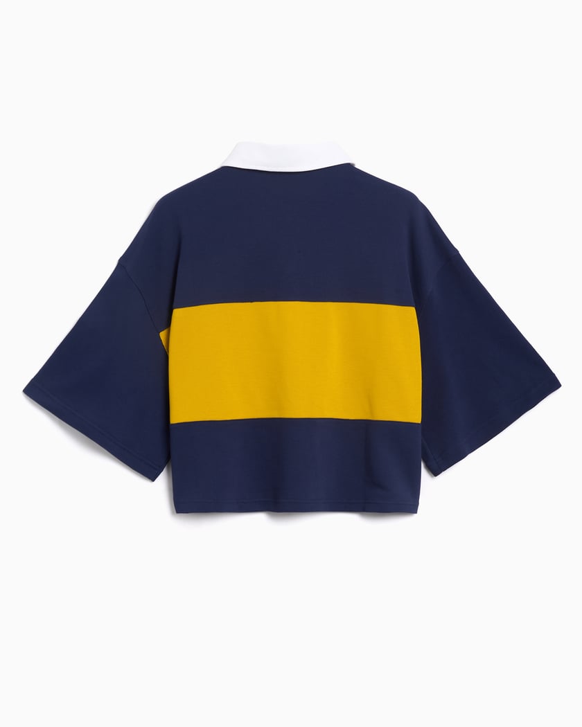 yellow and navy blue nike outfit