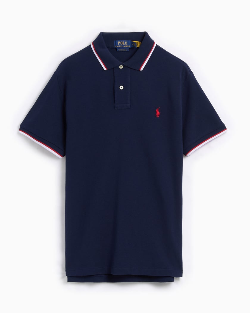 Polo Ralph Lauren Men s Slim Fit Polo Blue 710842621003 FOOTDISTRICT