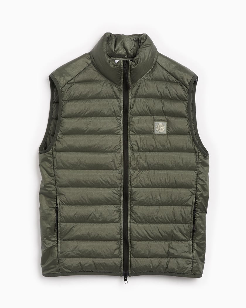 Mens gilet stone island store