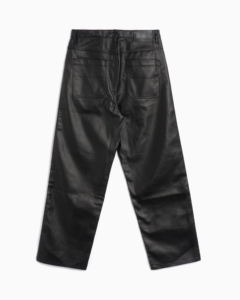 ONLBLEECKER Baggy Fit Wide-leg trousers | Dark Grey | ONLY®
