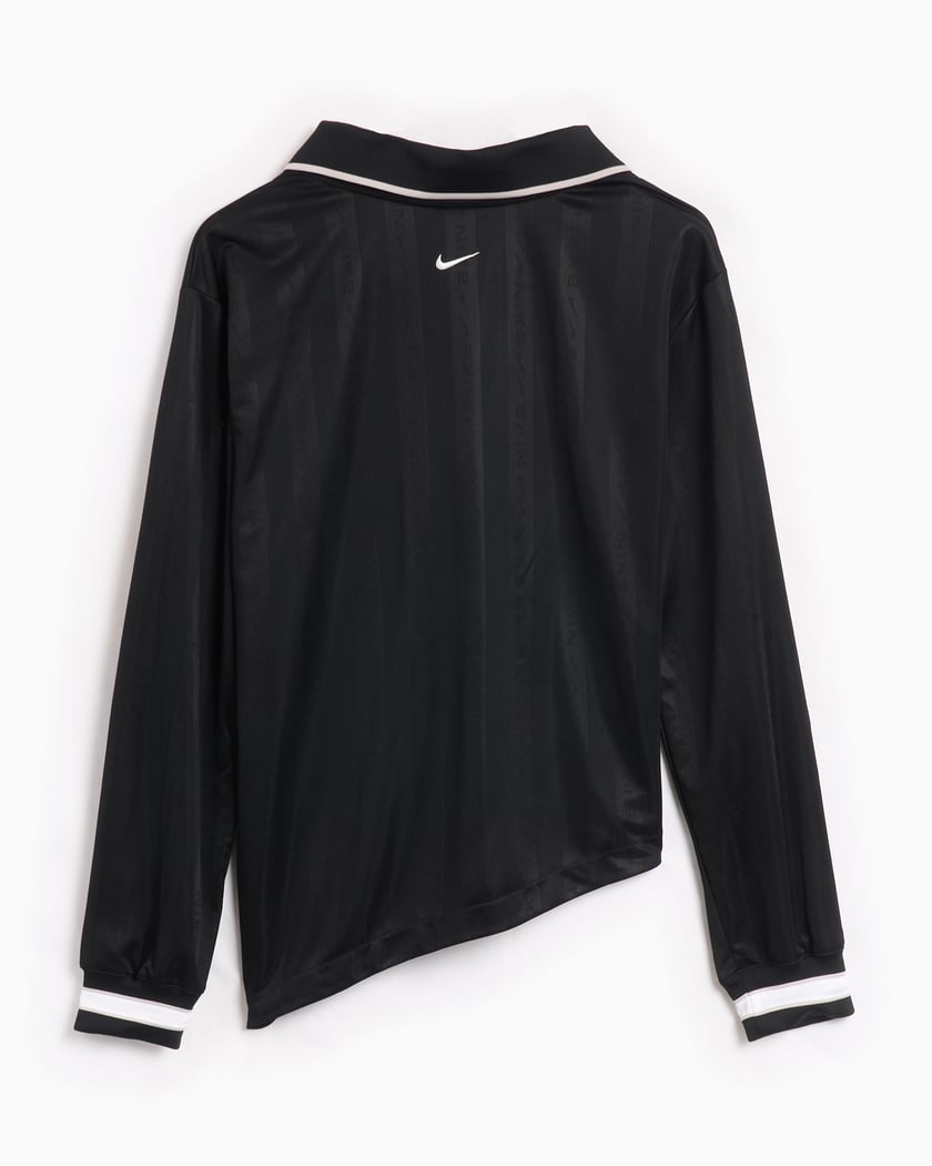 Nike Sportswear Collection Dri FIT Women Long Sleeve T Shirt Schwarz FV7538 010 FOOTDISTRICT