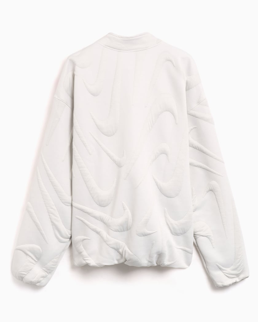 Nike Sportswear Collection Women s 1 4 Zip Sweatshirt Wit FV7806 051 FOOTDISTRICT