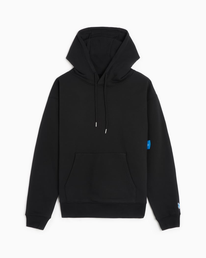 Solid pouch shop pocket fleece hoodie