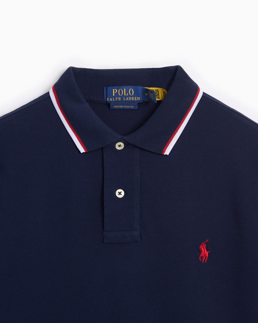 Polo Ralph Lauren Men s Slim Fit Polo Blue 710842621003 FOOTDISTRICT