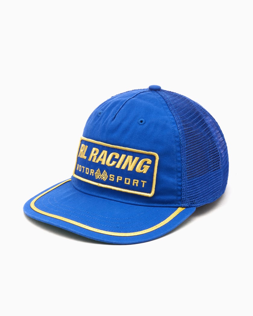 珍しい  Ralph Polo Lauren Blue Cap Unisex Trucker Vintage 靴