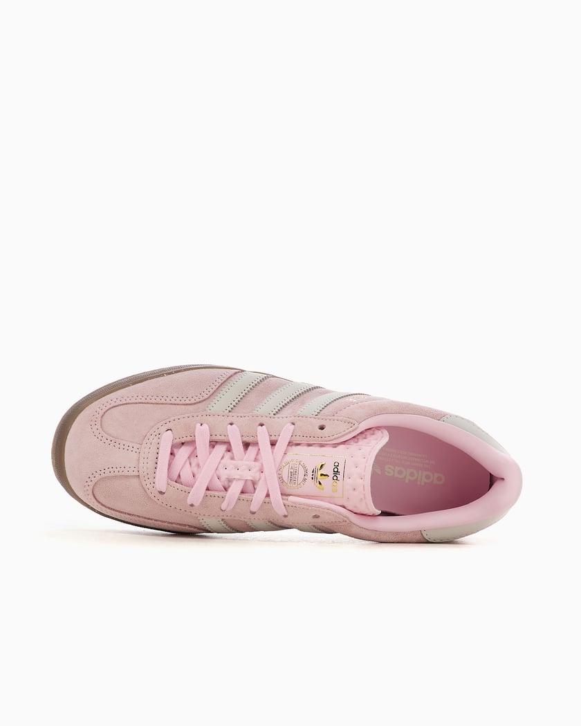 スニーカー adidas Gazelle Indoor Pink Off White JI2716 adidas GAZELLE INDOOR W CLEAR PINK/OFF WHITE/GUM（アディダス