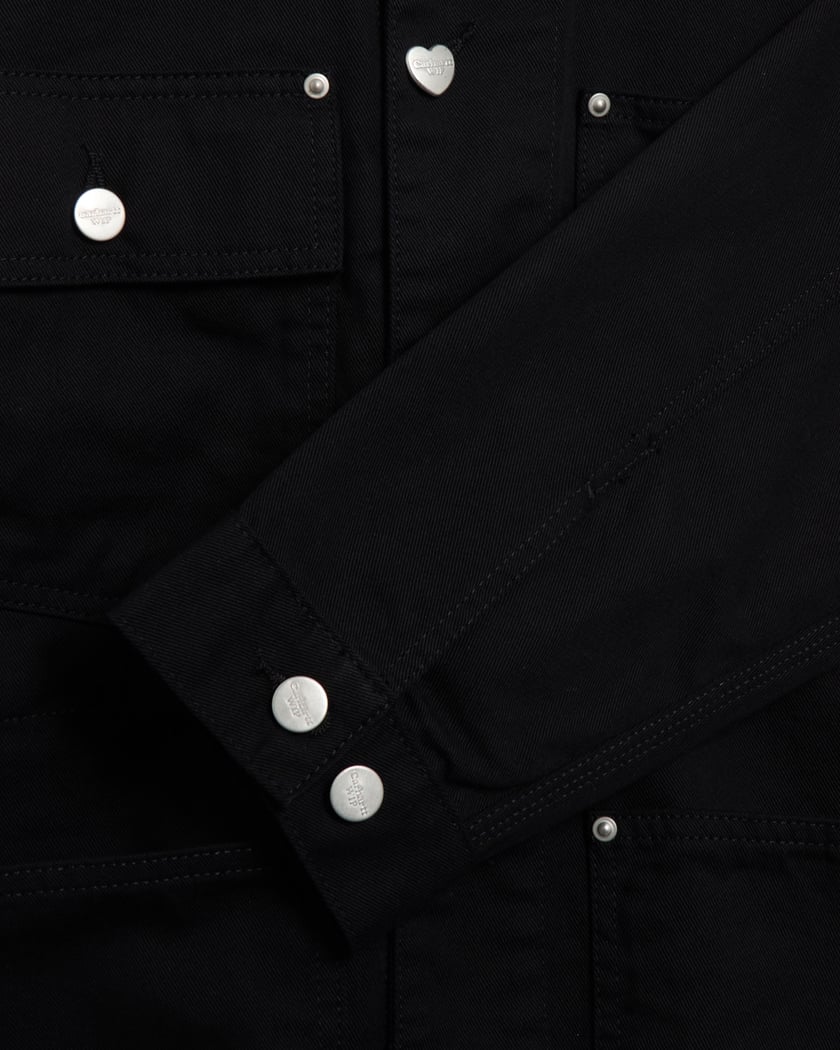 Carhartt WIP Drewe Men's Chore Overshirt Black I034823-8902 Carhartt WIP Drewe Men's Chore Overshirt Black I034823-8902