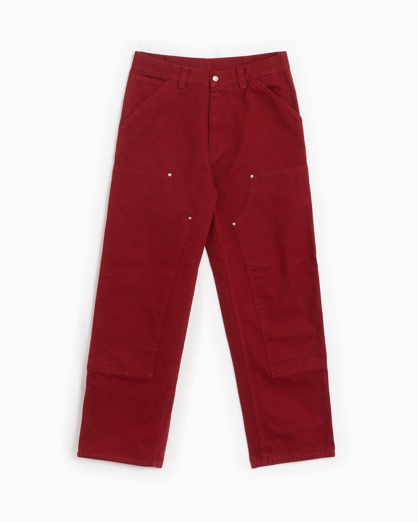 Carhartt WIP OG Double Knee Relaxed Unisex Carpenter Pants Red