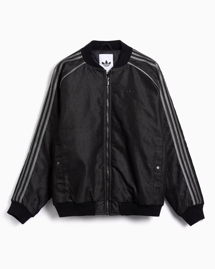 Chaqueta vaquera Relaxed adidas Originals para hombre Gris JY2796