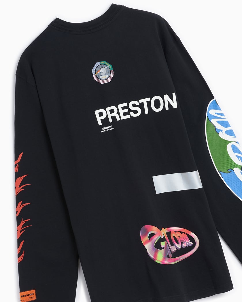 Heron Preston Global Collage Men's Long Sleeve T-Shirt