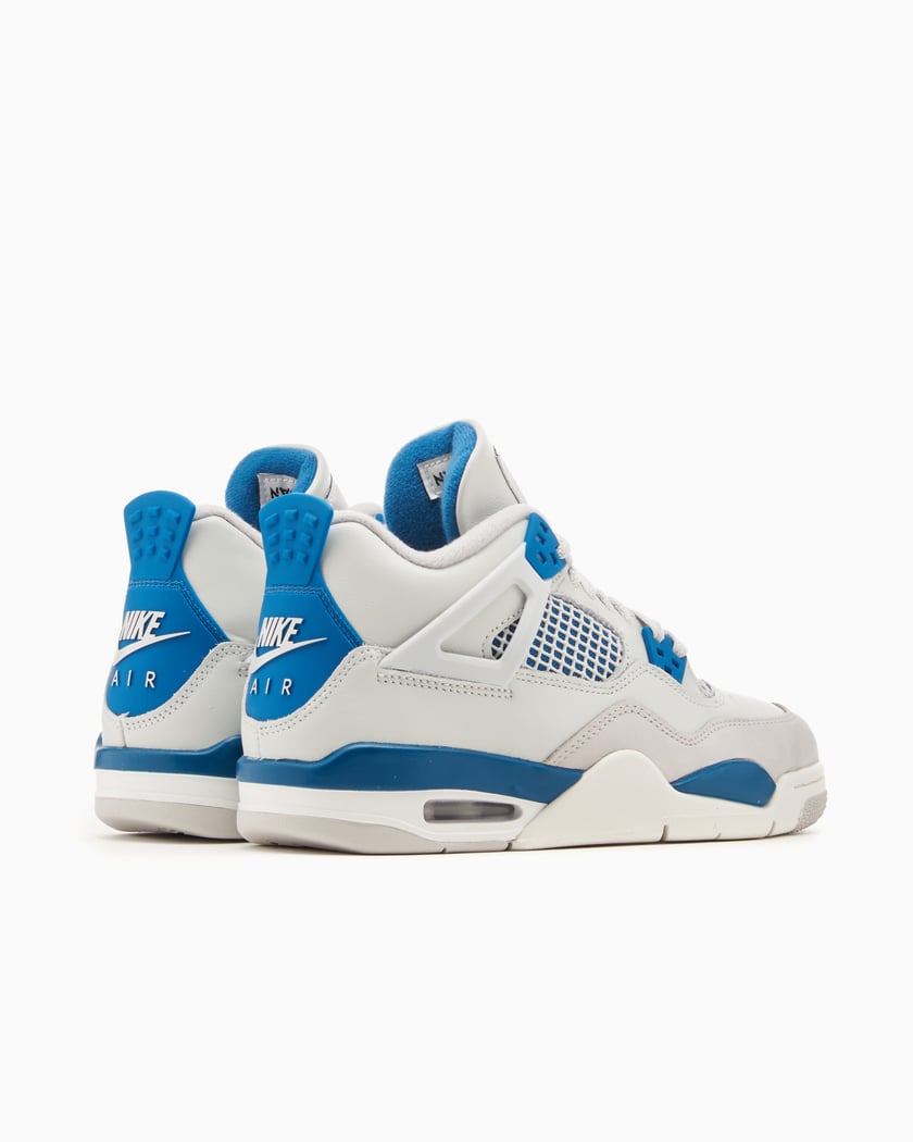 Air Jordan 4 Retro Military Blue GS Blanco HF4281 141 FOOTDISTRICT