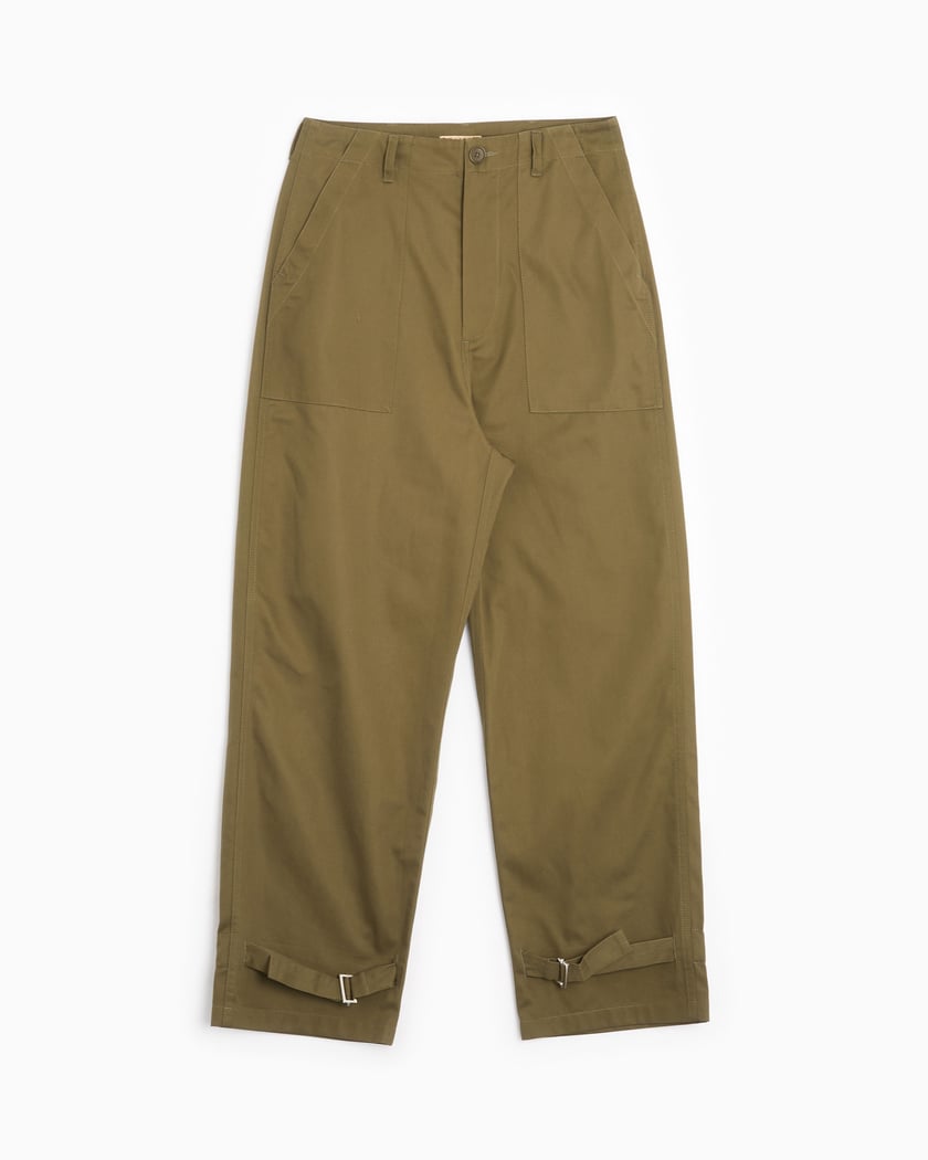 【在庫一掃】 Samira Workwear Farm High Sky Nasr Woven Unisex Military パンツ