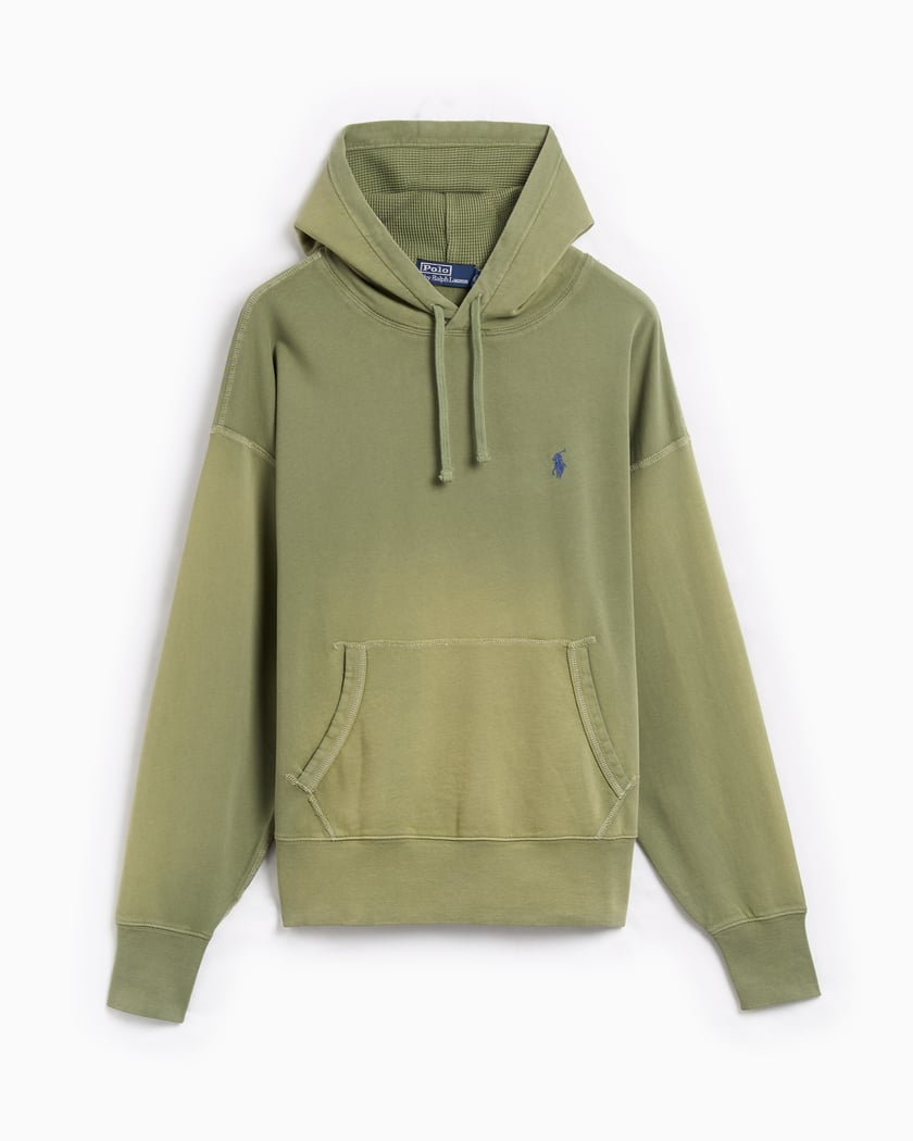 Polo Ralph Lauren Men s Knit Hoodie Green 710941857002 FOOTDISTRICT