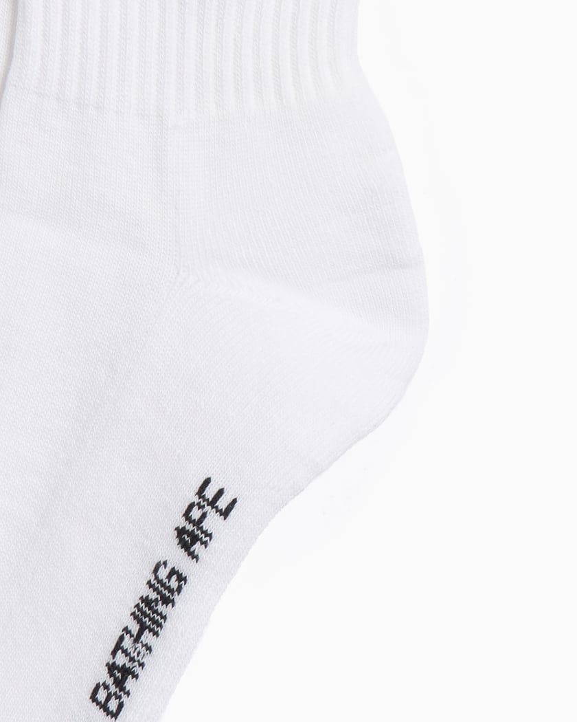 ●ADIDAS● X Bape Socks Adidas Bape Socks (White/Black) – Two 18