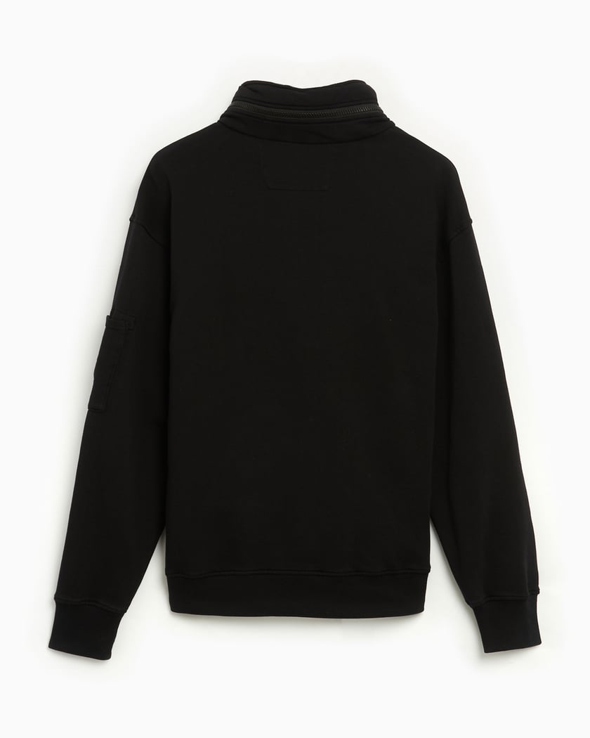Cp company funnel best sale neck polo sweatshirt