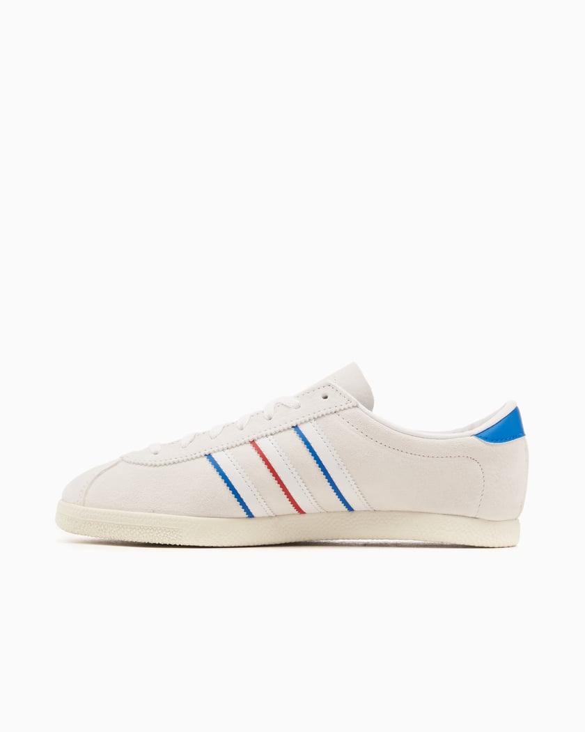 White adidas retro trainers on sale